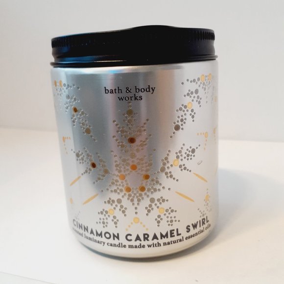 Bath & Body Works Cinnamon Caramel Swirl Candle 7 oz - Picture 6 of 10